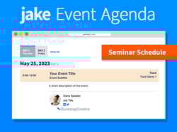 Event Agenda HubSpot Module for HubSpot CMS Hub