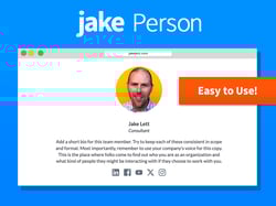 Person HubSpot Module for HubSpot CMS Hub